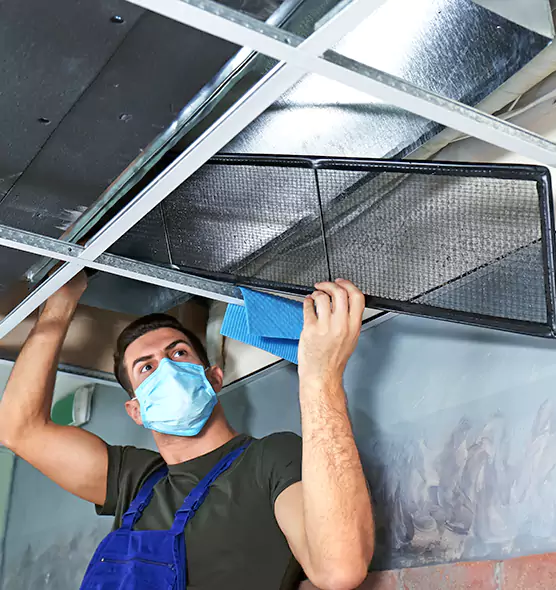 Professional Air Duct Pollen Cleaning in Cloverleaf, TX